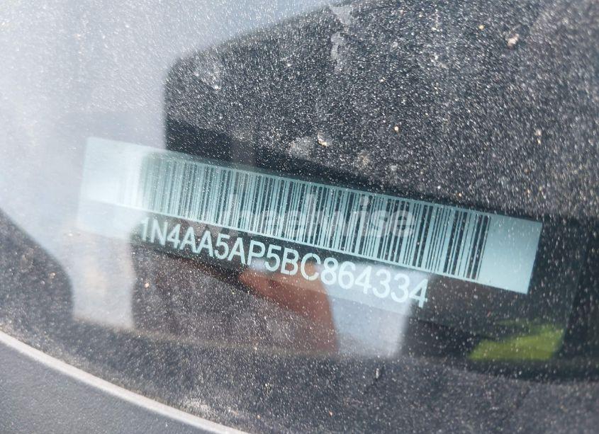 Photo 9 of 2011 Nissan Maxima 3.5 SV (VIN 1N4AA5AP5BC864334)