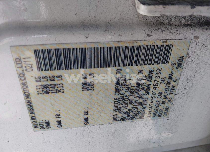 Photo 9 of 2014 Nissan Maxima 3.5 S/3.5 SV (VIN 1N4AA5AP5EC487332)