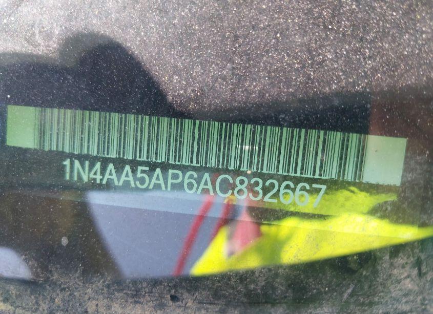 Photo 9 of 2010 Nissan Maxima 3.5 SV (VIN 1N4AA5AP6AC832667)