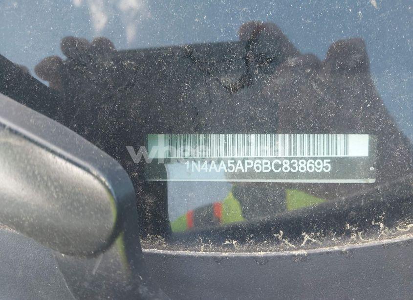 Photo 11 of 2011 Nissan Maxima 3.5 S (VIN 1N4AA5AP6BC838695)