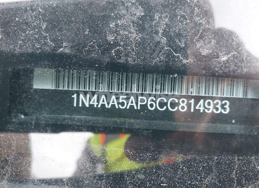 Photo 9 of 2012 Nissan Maxima 3.5 S (VIN 1N4AA5AP6CC814933)