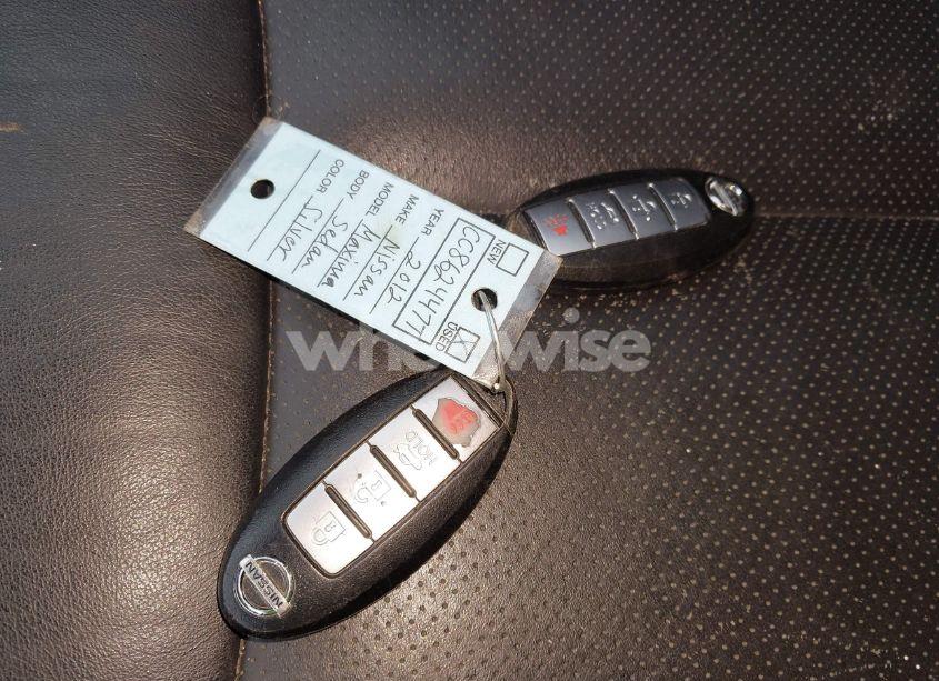 Photo 11 of 2012 Nissan Maxima 3.5 SV (VIN 1N4AA5AP6CC862447)