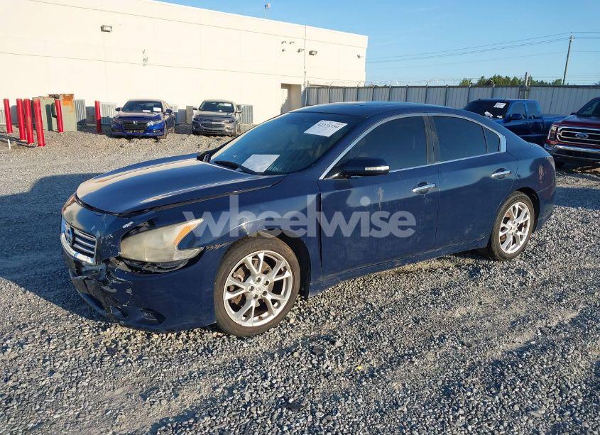 Photo 2 of 2012 Nissan Maxima 3.5 SV (VIN 1N4AA5AP6CC865848)