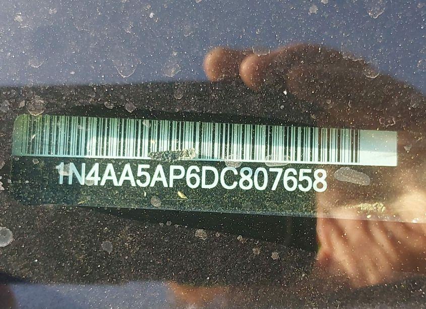 Photo 9 of 2013 Nissan Maxima 3.5 SV (VIN 1N4AA5AP6DC807658)