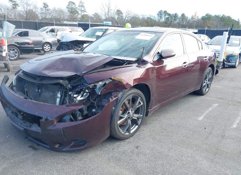 Photo 2 of 2014 Nissan Maxima 3.5 SV (VIN 1N4AA5AP6EC490062)