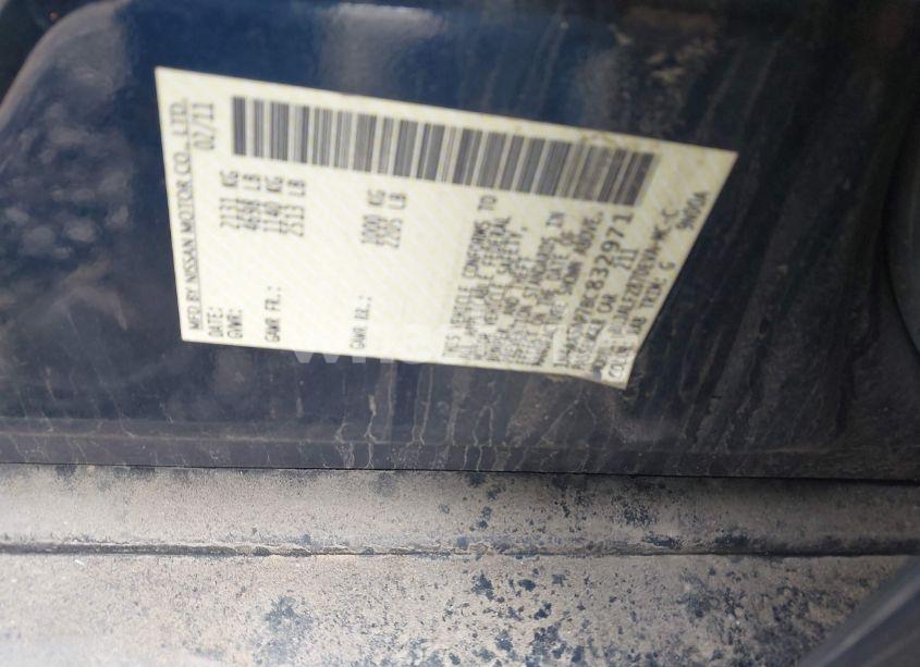 Photo 9 of 2011 Nissan Maxima 3.5 SV (VIN 1N4AA5AP7BC832971)