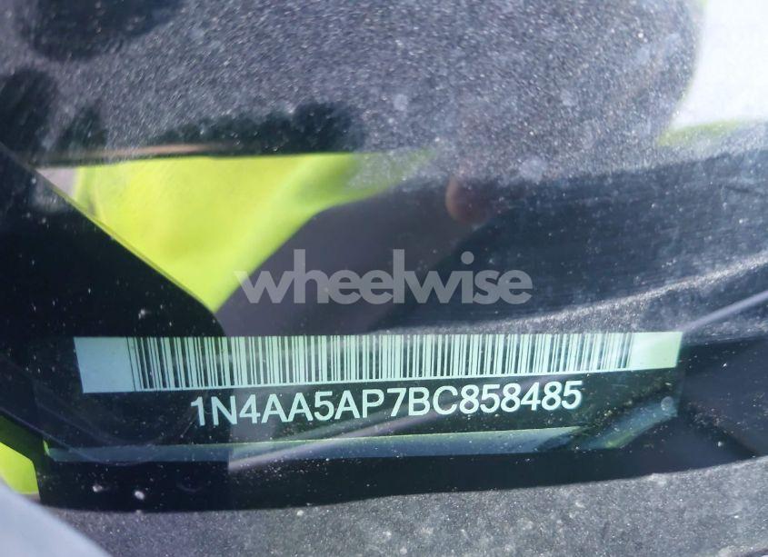 Photo 9 of 2011 Nissan Maxima 3.5 SV (VIN 1N4AA5AP7BC858485)