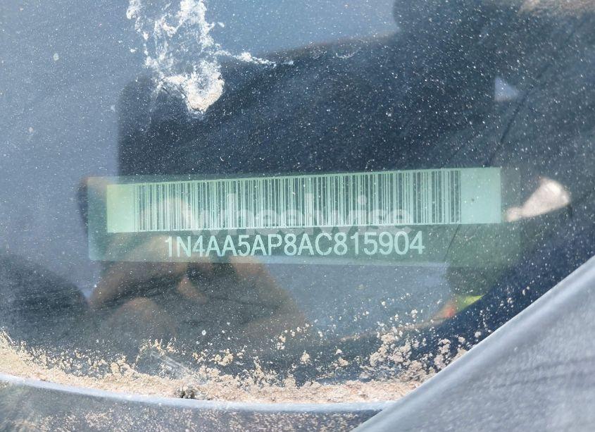 Photo 9 of 2010 Nissan Maxima 3.5 SV (VIN 1N4AA5AP8AC815904)