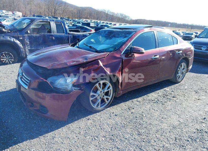 Photo 2 of 2012 Nissan Maxima 3.5 SV (VIN 1N4AA5AP8CC839199)