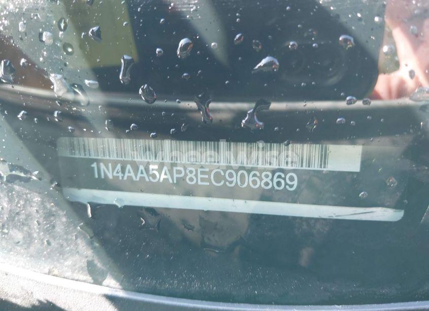 Photo 9 of 2014 Nissan Maxima 3.5 SV (VIN 1N4AA5AP8EC906869)