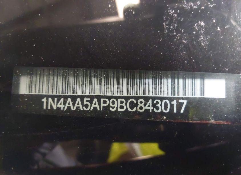 Photo 17 of 2011 Nissan Maxima 3.5 S (VIN 1N4AA5AP9BC843017)