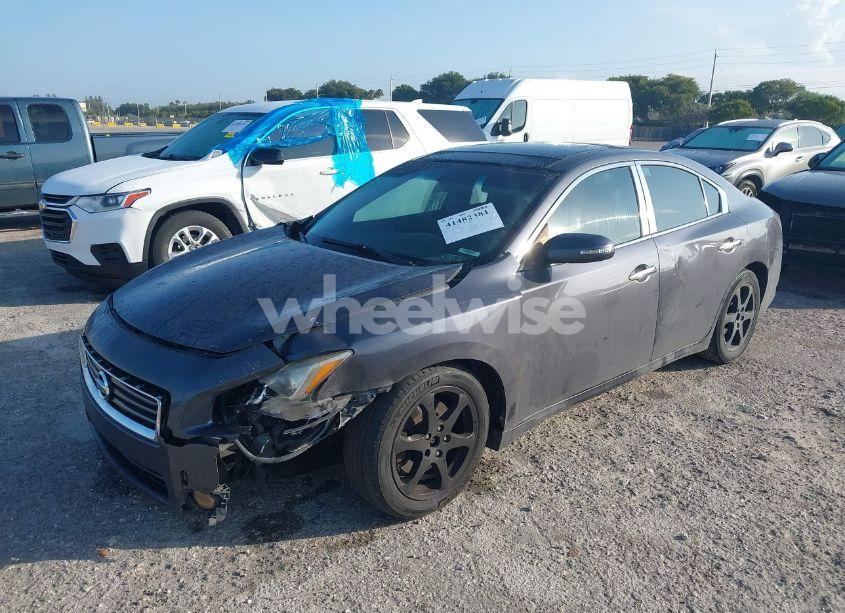 Photo 2 of 2012 Nissan Maxima 3.5 SV (VIN 1N4AA5AP9CC825571)