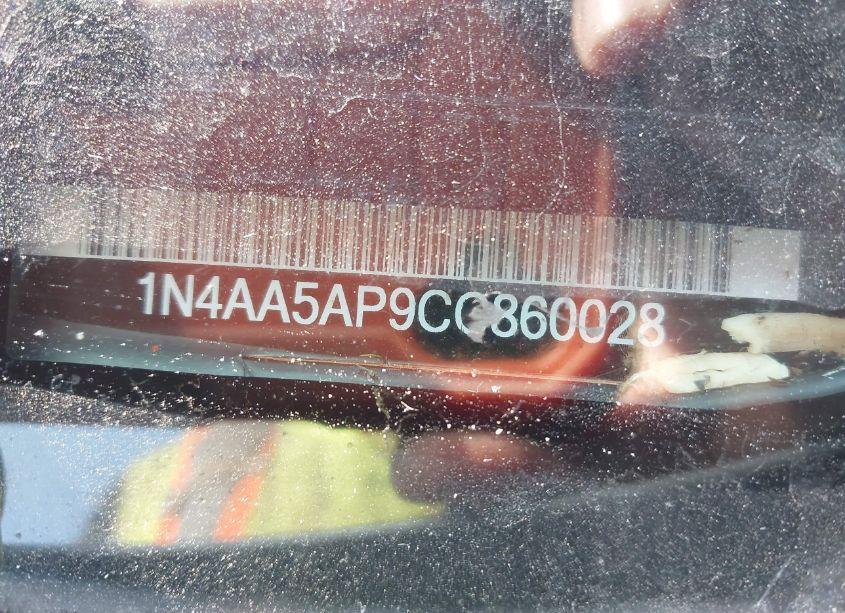 Photo 9 of 2012 Nissan Maxima 3.5 SV (VIN 1N4AA5AP9CC860028)