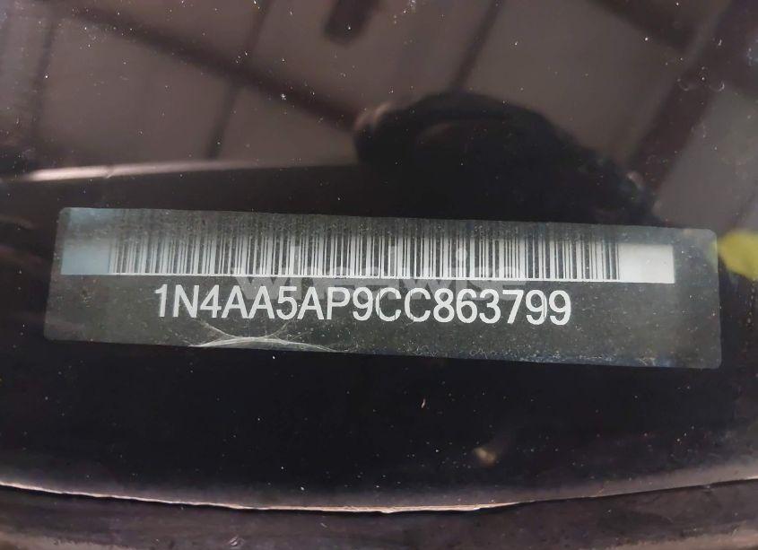 Photo 17 of 2012 Nissan Maxima 3.5 SV (VIN 1N4AA5AP9CC863799)