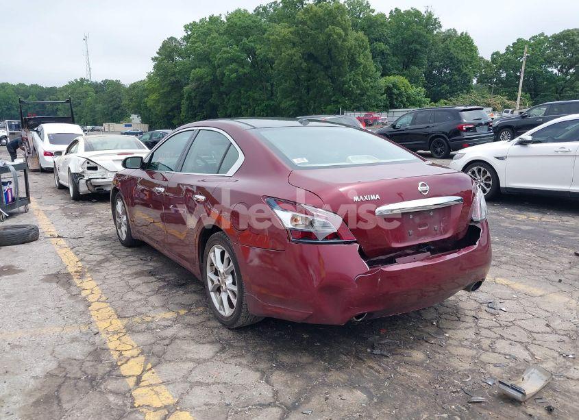 Photo 3 of 2013 Nissan Maxima 3.5 SV (VIN 1N4AA5AP9DC825734)
