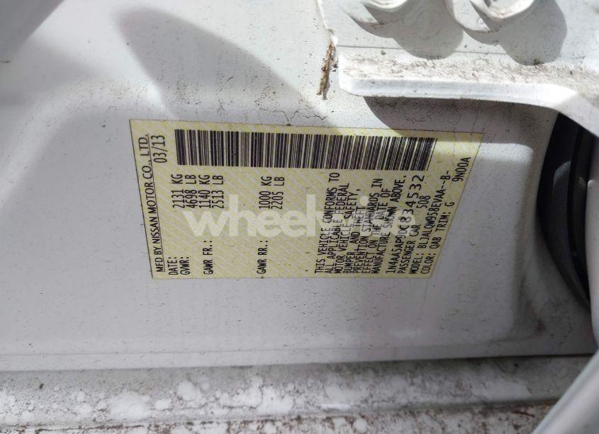 Photo 9 of 2013 Nissan Maxima 3.5 S (VIN 1N4AA5AP9DC834532)