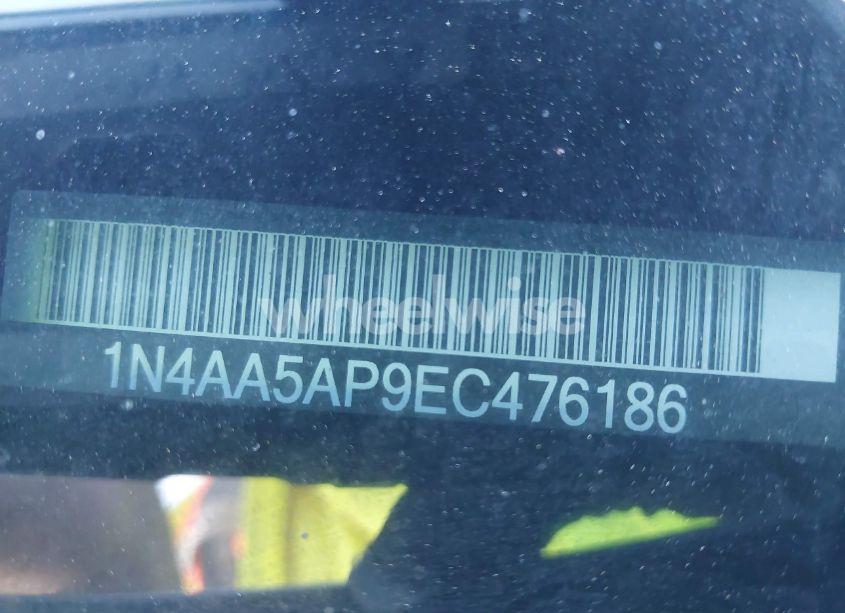 Photo 9 of 2014 Nissan Maxima 3.5 S (VIN 1N4AA5AP9EC476186)