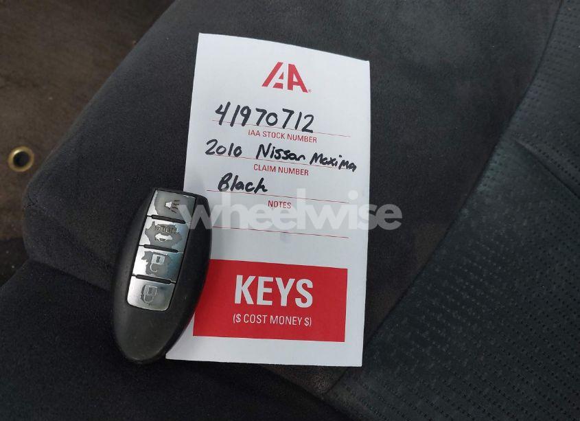 Photo 11 of 2010 Nissan Maxima 3.5 S (VIN 1N4AA5APXAC823597)