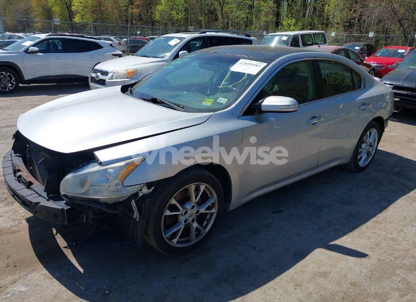 Photo 2 of 2012 Nissan Maxima 3.5 SV (VIN 1N4AA5APXCC835171)