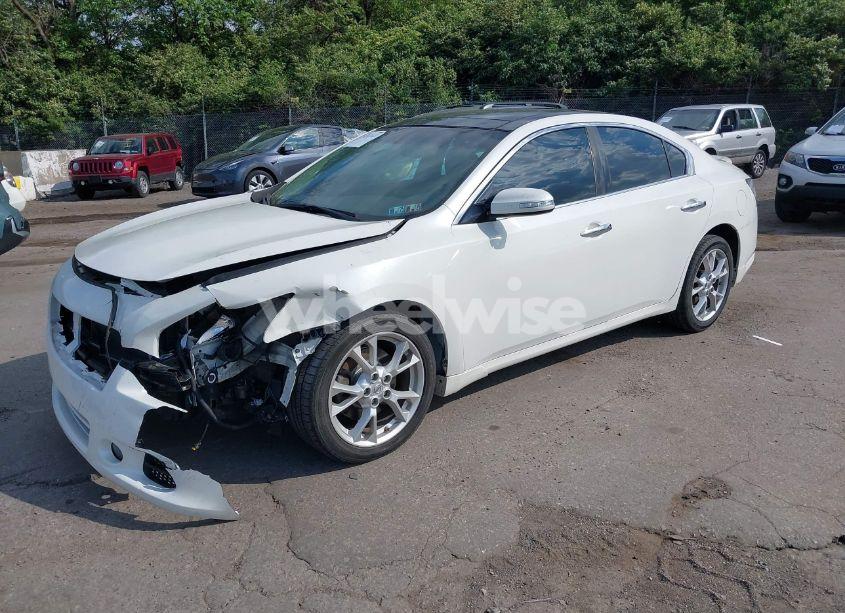 Photo 2 of 2012 Nissan Maxima 3.5 SV (VIN 1N4AA5APXCC852181)