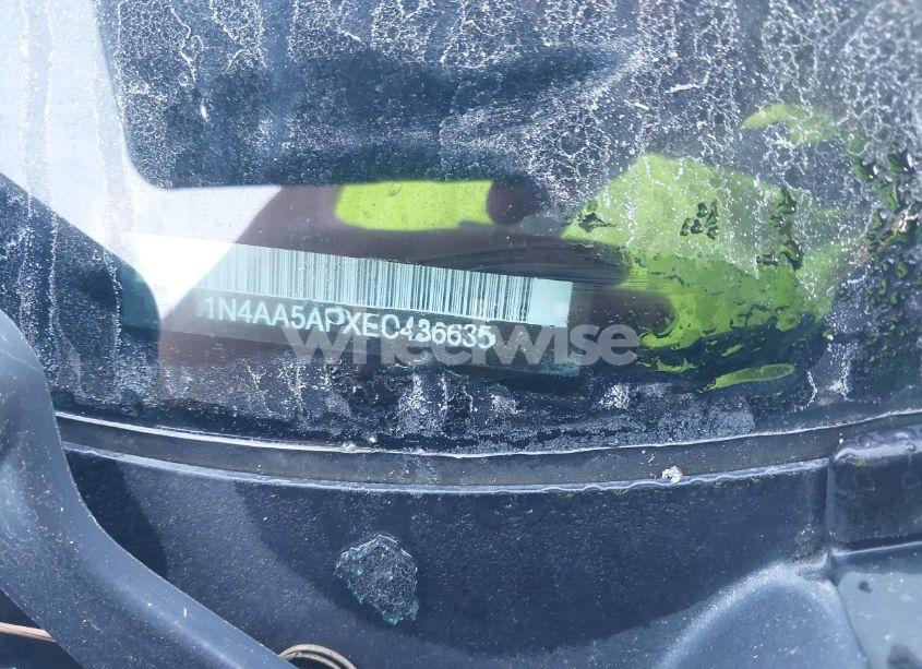 Photo 9 of 2014 Nissan Maxima 3.5 SV (VIN 1N4AA5APXEC436635)