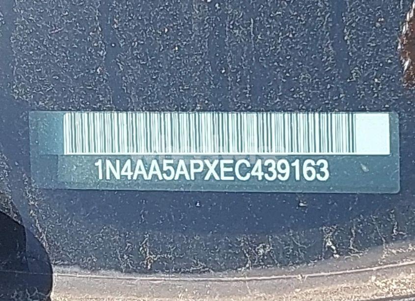 Photo 9 of 2014 Nissan Maxima 3.5 SV (VIN 1N4AA5APXEC439163)