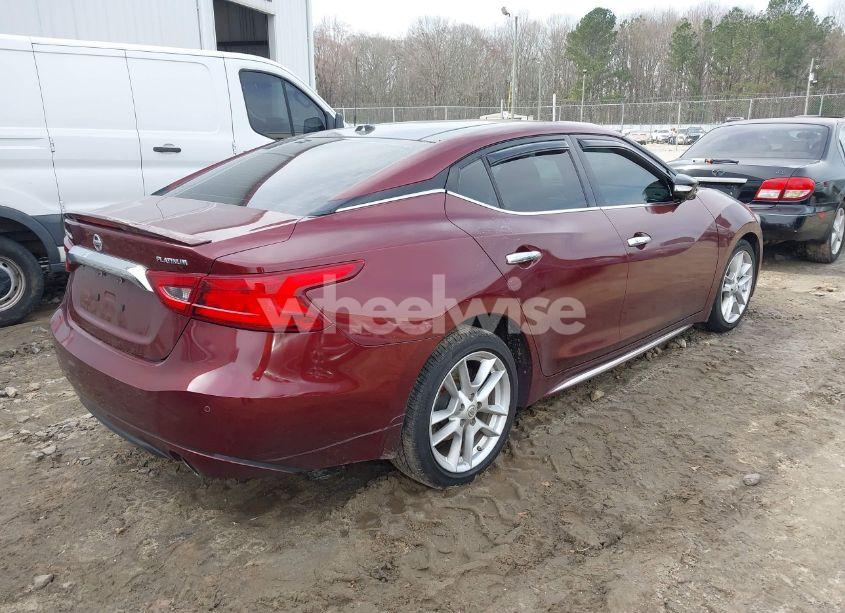 Photo 4 of 2016 Nissan Maxima 3.5 PLATINUM (VIN 1N4AA6AP0GC396719)