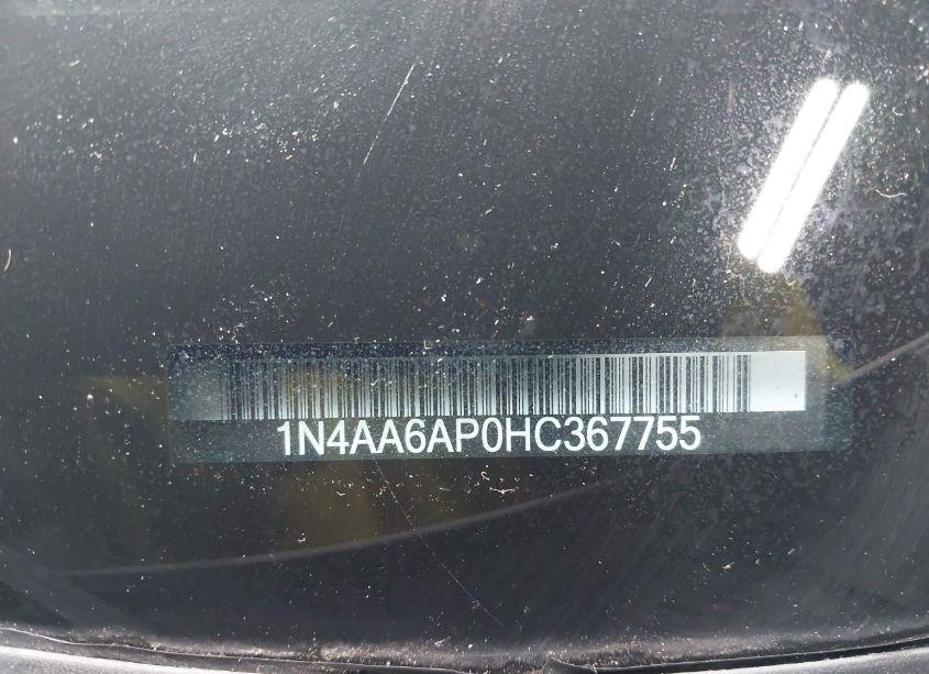 Photo 9 of 2017 Nissan Maxima 3.5 SL (VIN 1N4AA6AP0HC367755)