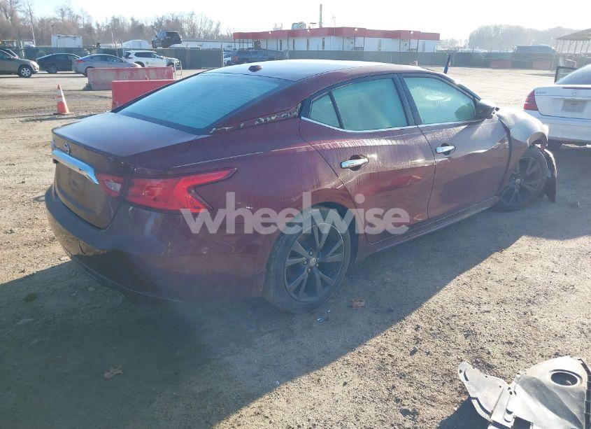 Photo 4 of 2017 Nissan Maxima 3.5 S (VIN 1N4AA6AP0HC436413)