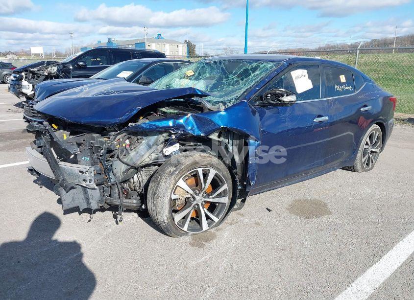 Photo 2 of 2018 Nissan Maxima 3.5 SV (VIN 1N4AA6AP0JC386490)