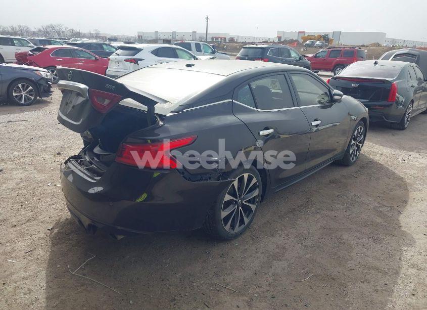 Photo 4 of 2016 Nissan Maxima 3.5 PLATINUM/3.5 S/3.5 SL/3.5 SR/3.5 SV (VIN 1N4AA6AP1GC379279)