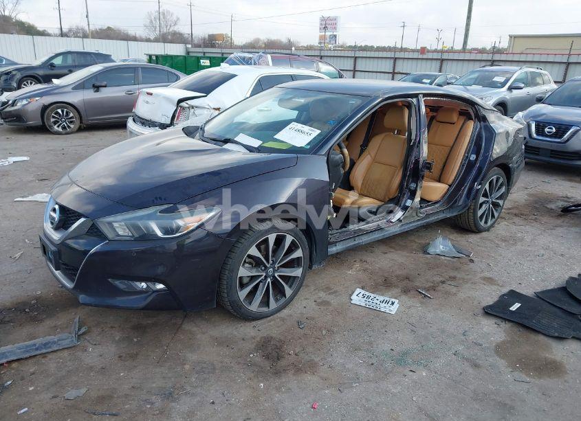 Photo 2 of 2016 Nissan Maxima 3.5 PLATINUM/3.5 S/3.5 SL/3.5 SR/3.5 SV (VIN 1N4AA6AP1GC419909)