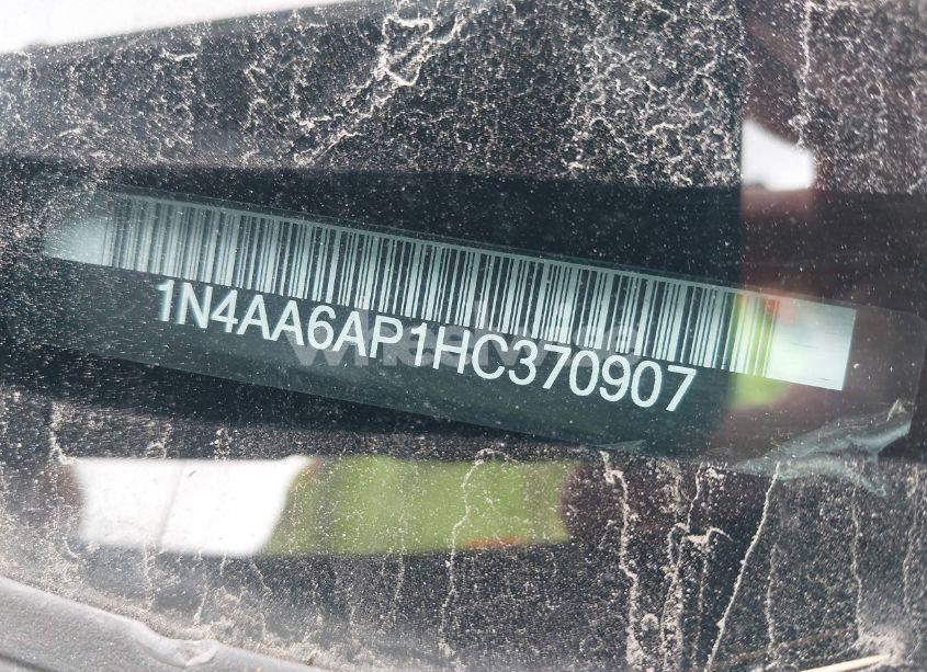 Photo 9 of 2017 Nissan Maxima 3.5 PLATINUM/3.5 S/3.5 SL/3.5 SR/3.5 SV (VIN 1N4AA6AP1HC370907)