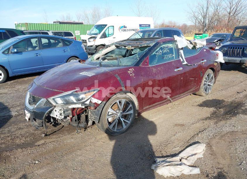 Photo 2 of 2017 Nissan Maxima 3.5 PLATINUM (VIN 1N4AA6AP1HC392535)