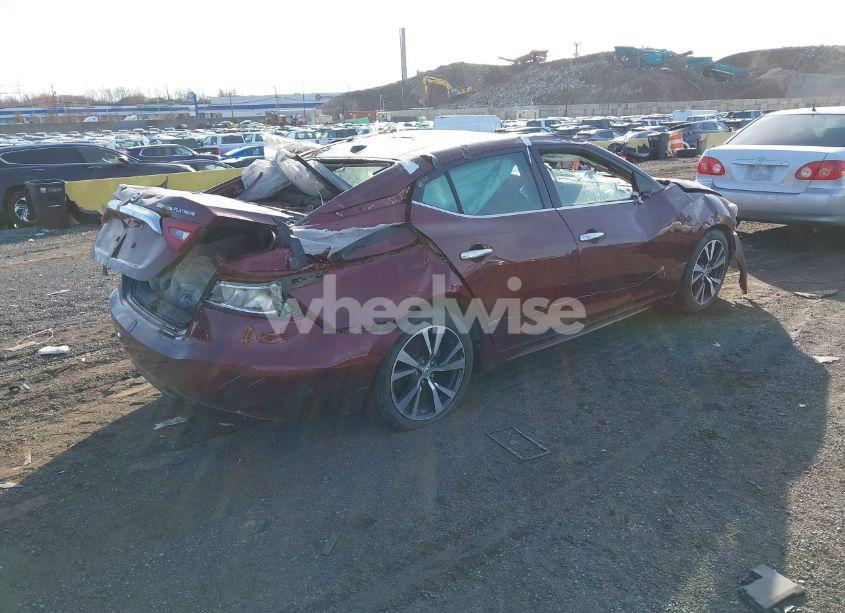 Photo 4 of 2017 Nissan Maxima 3.5 PLATINUM (VIN 1N4AA6AP1HC392535)
