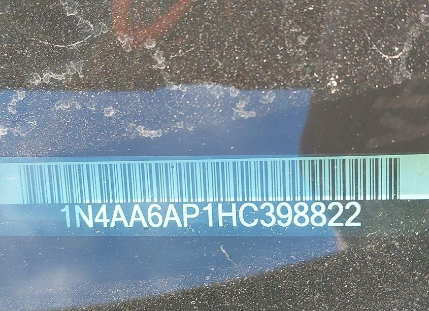 Photo 17 of 2017 Nissan Maxima 3.5 S (VIN 1N4AA6AP1HC398822)