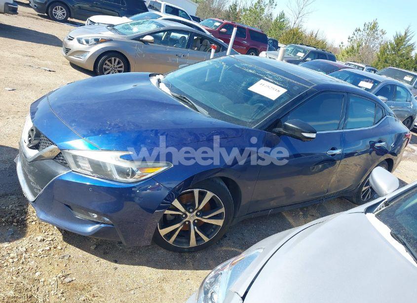 Photo 2 of 2017 Nissan Maxima 3.5 PLATINUM (VIN 1N4AA6AP1HC408796)