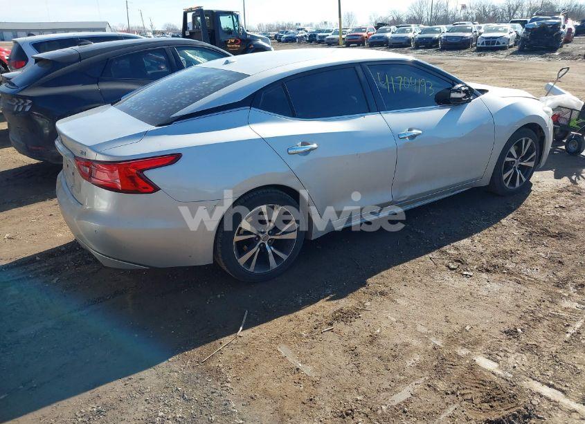 Photo 4 of 2017 Nissan Maxima 3.5 SV (VIN 1N4AA6AP1HC441832)