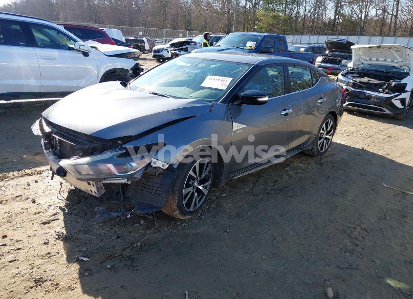 Photo 2 of 2017 Nissan Maxima 3.5 PLATINUM/3.5 S/3.5 SL/3.5 SR/3.5 SV (VIN 1N4AA6AP2HC377896)