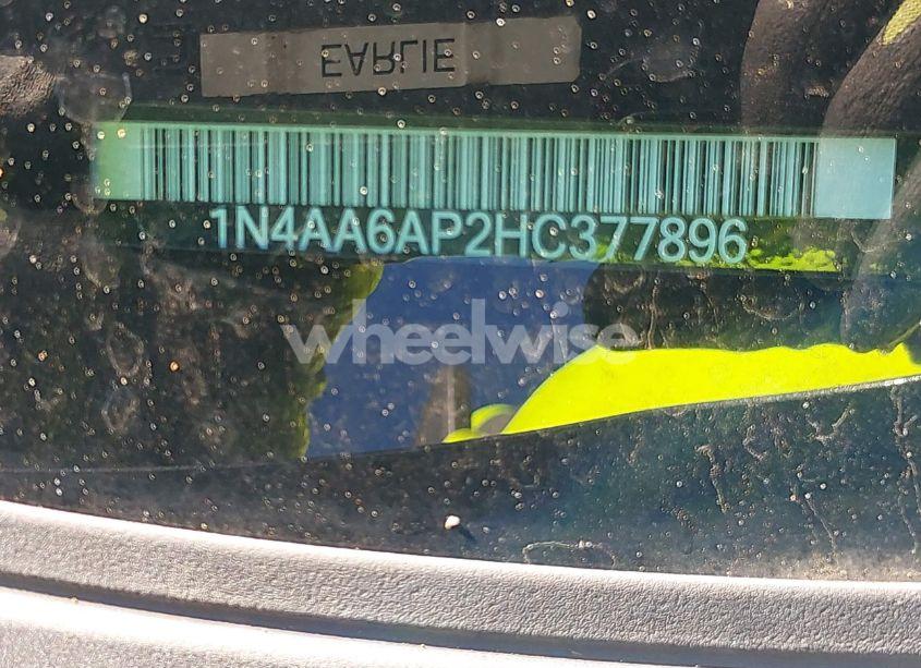 Photo 9 of 2017 Nissan Maxima 3.5 PLATINUM/3.5 S/3.5 SL/3.5 SR/3.5 SV (VIN 1N4AA6AP2HC377896)