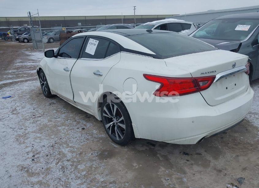 Photo 3 of 2017 Nissan Maxima 3.5 SL (VIN 1N4AA6AP2HC409505)