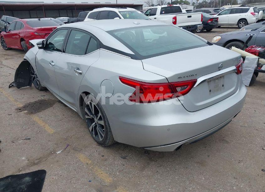 Photo 3 of 2017 Nissan Maxima 3.5 SV (VIN 1N4AA6AP2HC416244)