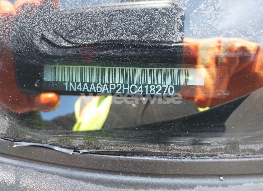 Photo 9 of 2017 Nissan Maxima 3.5 S (VIN 1N4AA6AP2HC418270)