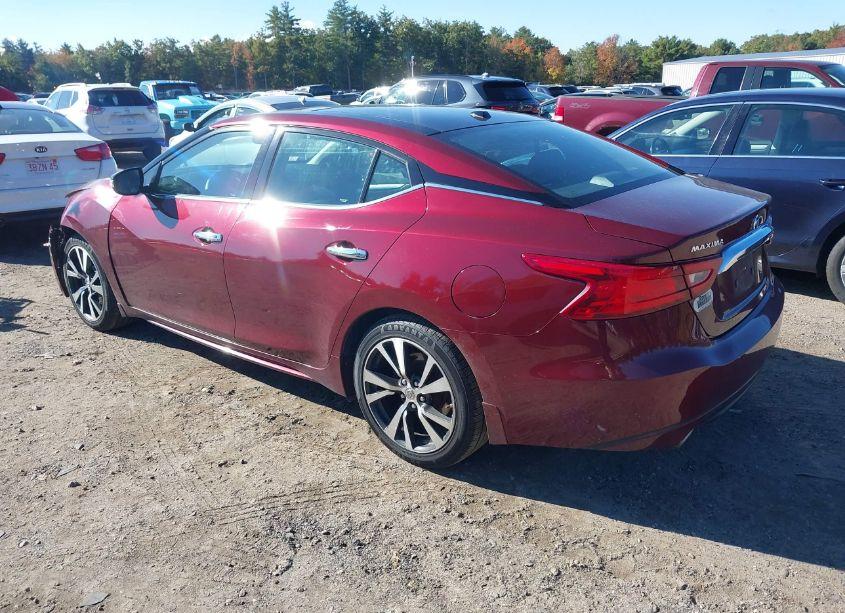 Photo 3 of 2016 Nissan Maxima 3.5 SL (VIN 1N4AA6AP3GC378893)