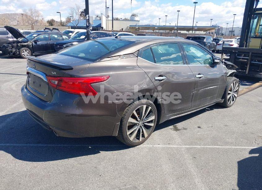 Photo 4 of 2016 Nissan Maxima 3.5 SR (VIN 1N4AA6AP3GC383673)
