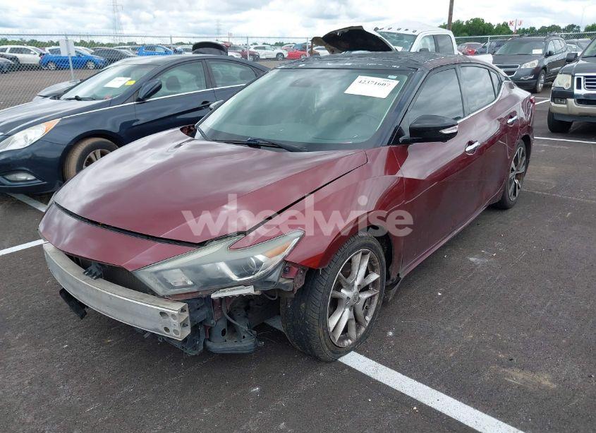 Photo 2 of 2016 Nissan Maxima 3.5 PLATINUM (VIN 1N4AA6AP3GC401332)