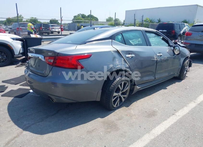 Photo 4 of 2017 Nissan Maxima 3.5 SV (VIN 1N4AA6AP3HC416012)