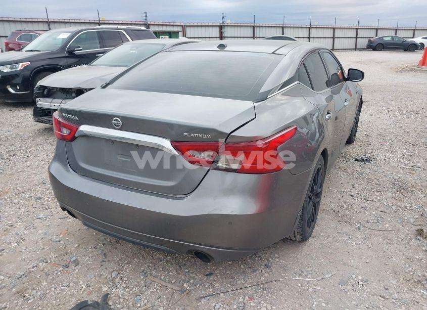 Photo 4 of 2017 Nissan Maxima 3.5 PLATINUM (VIN 1N4AA6AP3HC451679)