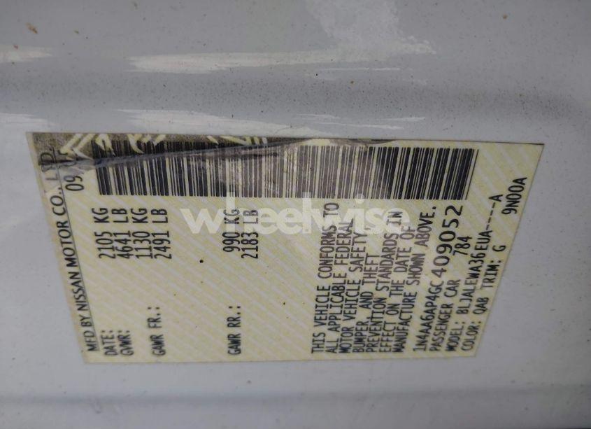 Photo 9 of 2016 Nissan Maxima 3.5 SL (VIN 1N4AA6AP4GC409052)