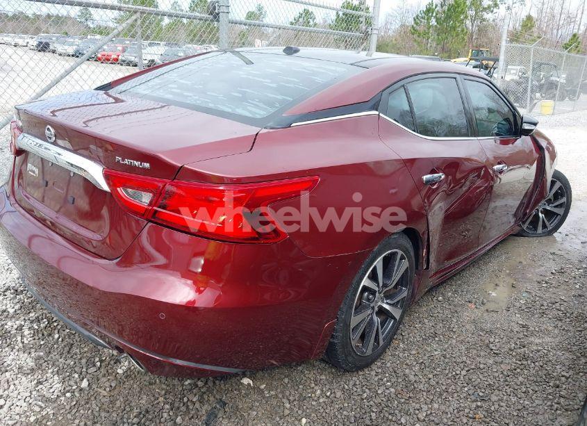 Photo 4 of 2017 Nissan Maxima 3.5 PLATINUM (VIN 1N4AA6AP4HC362140)
